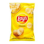 Delicious Lay&rsquo;s Potato Chips, Classic, 8 oz Bag