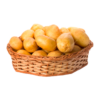 Russet Idaho Potatoes Fresh Premium Fruit and Produce Vegetables, 4 pound case