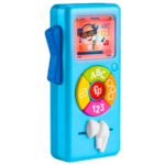 Baby Learning Toy Puppy&rsquo;s Music Player with Lights & Fine Motor Activities for Ages 6+ Months, Blue