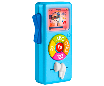 Baby Learning Toy Puppy&rsquo;s Music Player with Lights & Fine Motor Activities for Ages 6+ Months, Blue